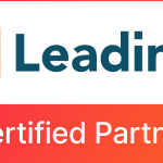 Afbeelding van het logo van Leadinfo, waarmee aangegeven wordt dat Monkey Mind Studios gecertificeerd partner van Leadinfo is.
